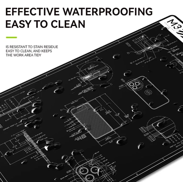 LUOWEI LW-M3 แผ่นรองซ่อมทนความร้อน