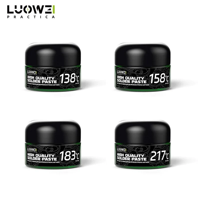 LUOWEI LW-SP1 ตะกั่วเหลว(ไร้สารตะกั่ว) ละลายที่อุณหภูมิ138/158/183องศา ขนาด50กรัม