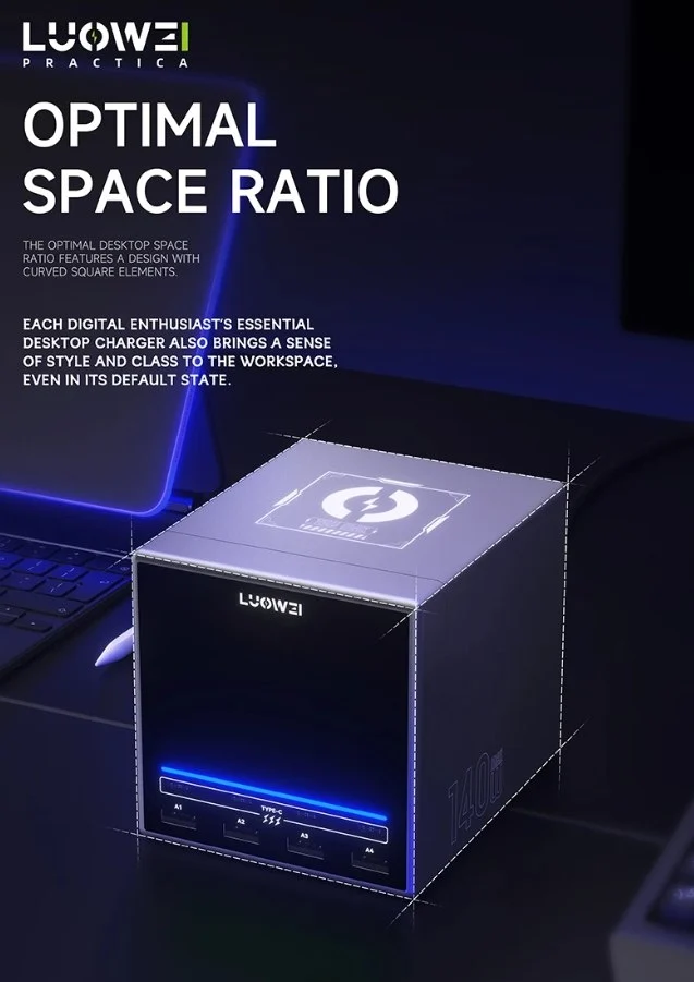 LUOWEI-LW-U1 แท่นชาร์จกำลังสูง