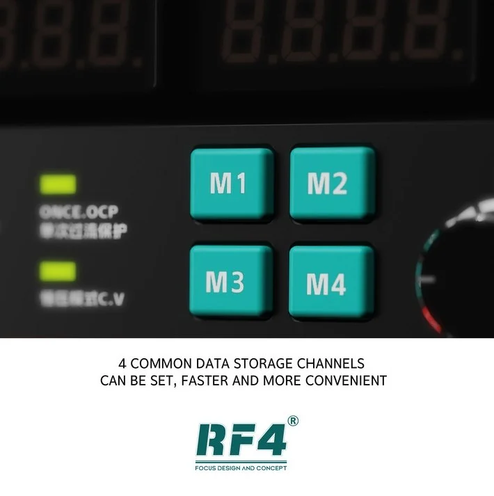 RF4 3005D แหล่งจ่ายไฟ DC อัจฉริยะแบบดิจิตอล 30V 5A 150W