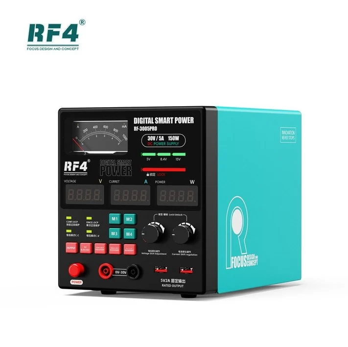 RF4 RF-3005PRO แหล่งจ่ายไฟ DC ดิจิตอล 30V 5A 150W