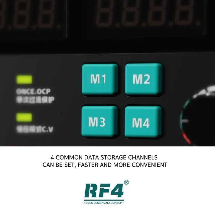 RF4 RF-3005PRO แหล่งจ่ายไฟ DC ดิจิตอล 30V 5A 150W