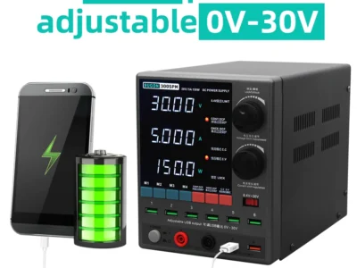 SUGON 3005PM  แหล่งจ่ายไฟ DC แบบดิจิตอลปรับได้ 30V 5A