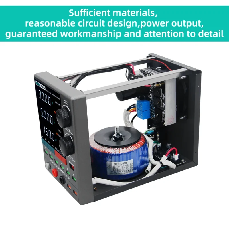 SUGON 3005PM  แหล่งจ่ายไฟ DC แบบดิจิตอลปรับได้ 30V 5A