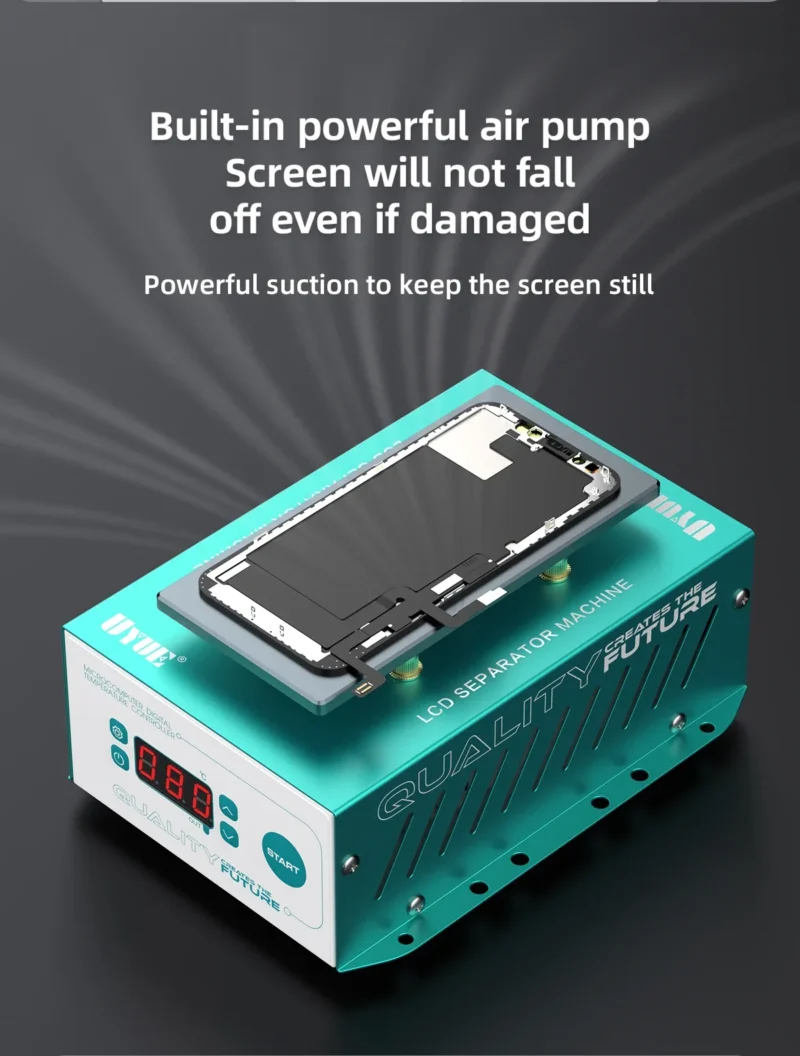 UYUE-958S (7) UYUE 958S เครื่องแยกหน้าจอ LCD แบบทำความร้อนอัตโนมัติ ขนาด 7 นิ้ว