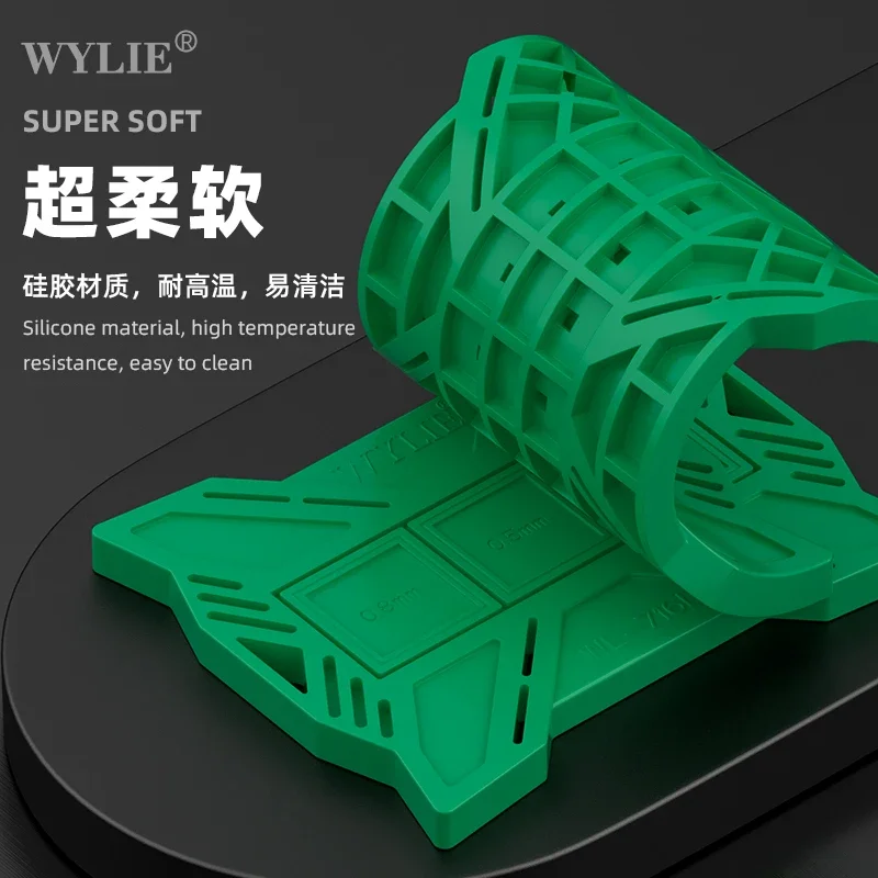 WYLIE WL-716L แผ่นซิลิโคนแม่เหล็ก