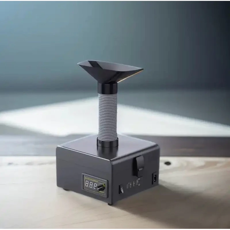 WYLIE WL-802S เครื่องดูดควันแบบใหม่ เครื่องดูดควันแบบตั้งโต๊ะสำหรับเชื่อมซ่อมโทรศัพท์ดูดซับควัน
