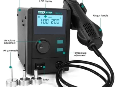 เครื่องเป่าลมร้อน QUICK 858D+