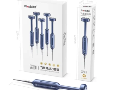 ไขควงแม่เหล็ก QIANLI 2D Flyfish ความแข็งสูงพร้อมตลับลูกปืนเรียบ