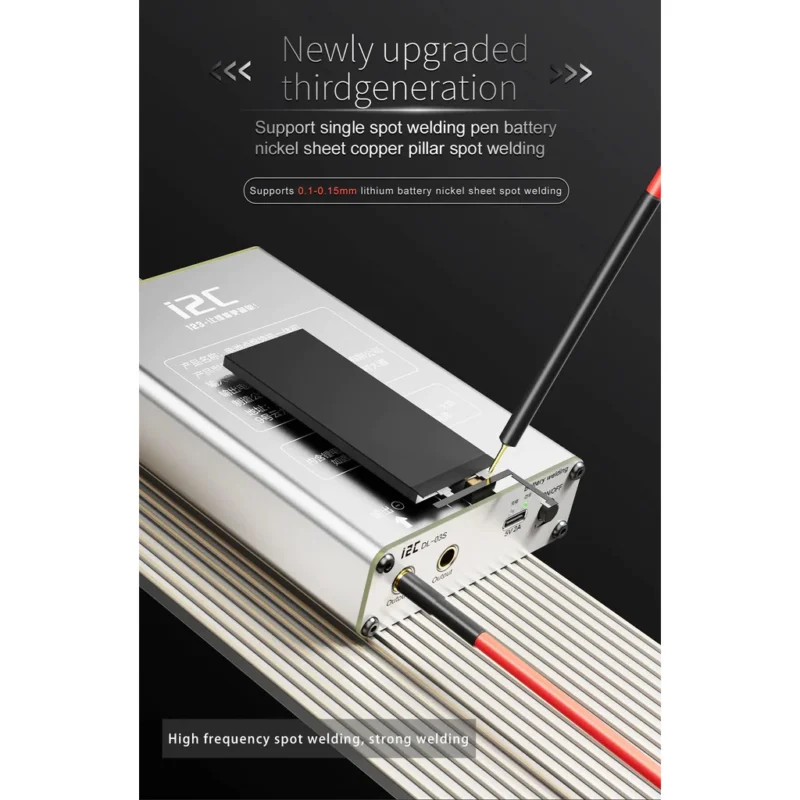 เครื่องเชื่อมขั้วแบต+เครื่องหาตัวช็อต I2c DL-03S