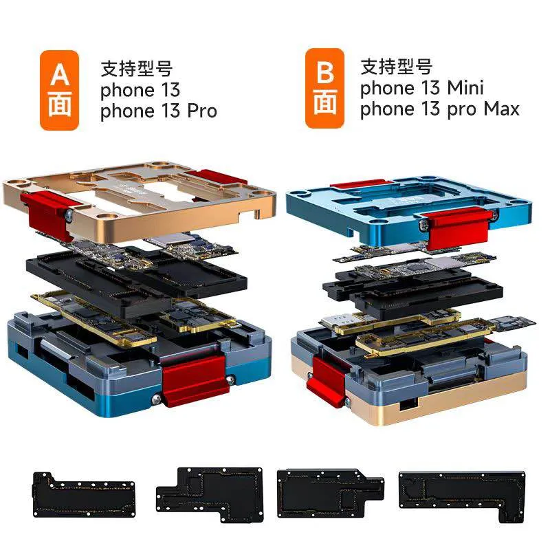 แท่นทดสอบบอร์ดสำหรับไอโฟน13ซีรี่ส์  XZZ FIX-i13