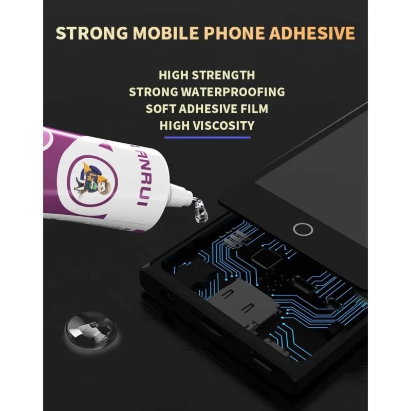 กาวติดจอ-ติดฝาหลัง แบบแห้งเร็ว Lanrui i9