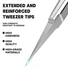แบบสแตนเลสปลายแหลมตรง Luowei IS-40
