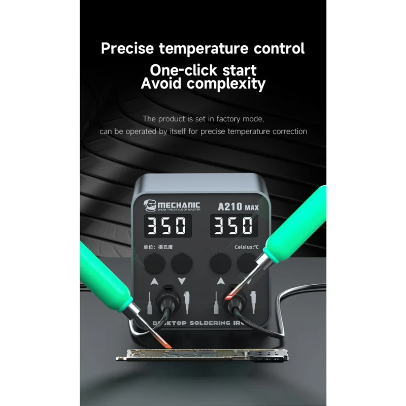 หัวแร้งคู่ MECHANIC A210 MAX