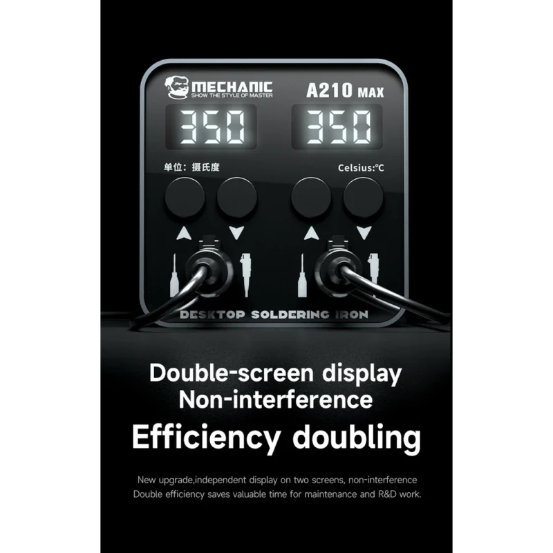 หัวแร้งคู่ MECHANIC A210 MAX