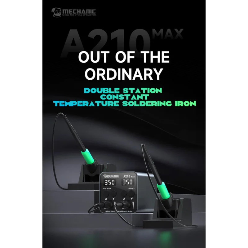 หัวแร้งคู่ MECHANIC A210 MAX