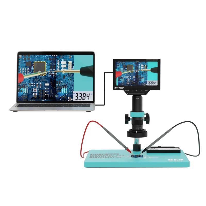 กล้องพร้อมจอ+มัลติมิเตอร์ RF4 RF-50M