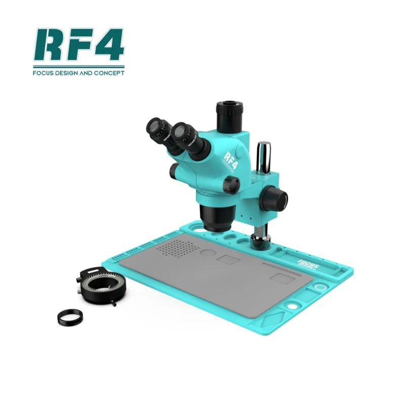 กล้อง3ตาพร้อมฐาน+ยางรอง+ไฟ RF4 RF-6565TVD2