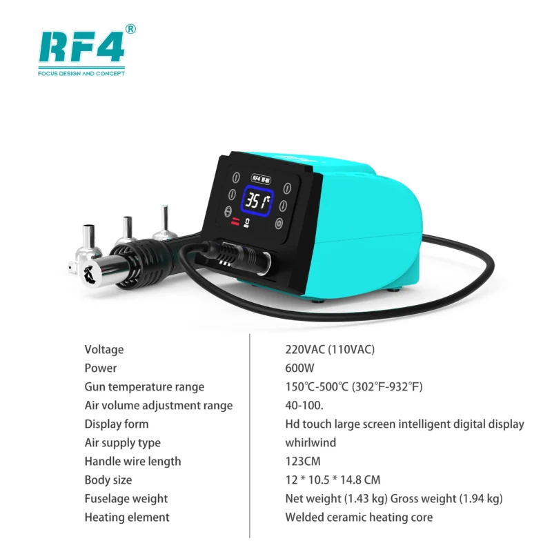 เครื่องเป่าลมร้อน RF4 RF-H6