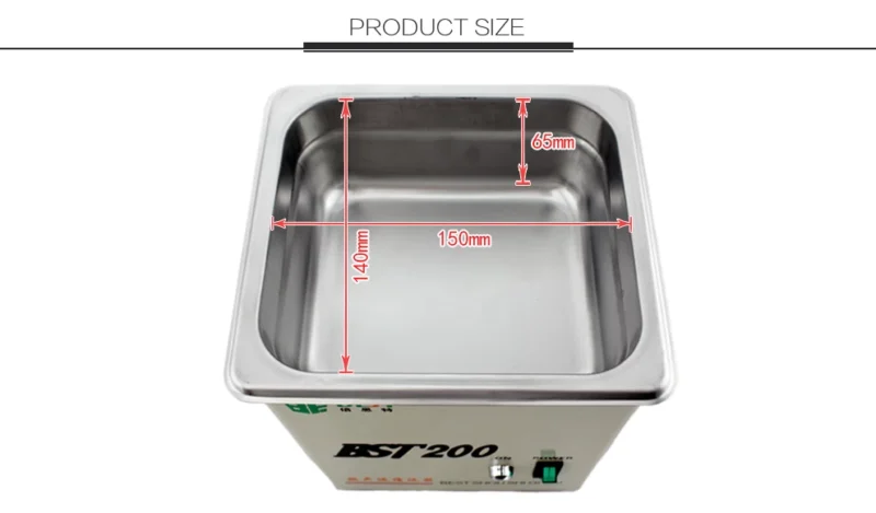 เครื่องล้างบอร์ดอัลตร้าโซนิก BEST BTS200