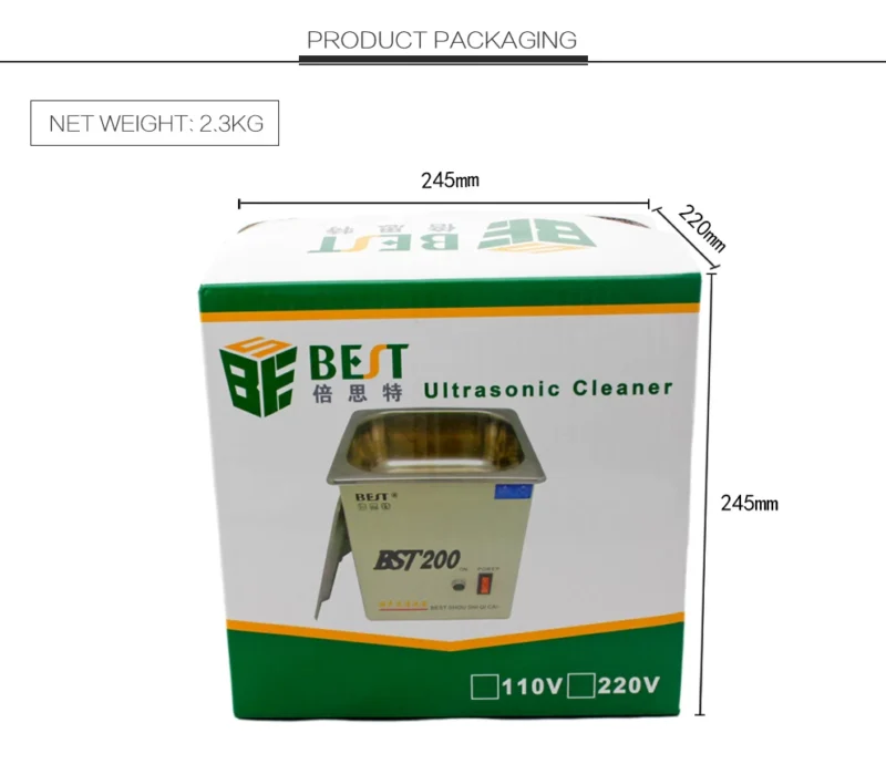 เครื่องล้างบอร์ดอัลตร้าโซนิก BEST BTS200