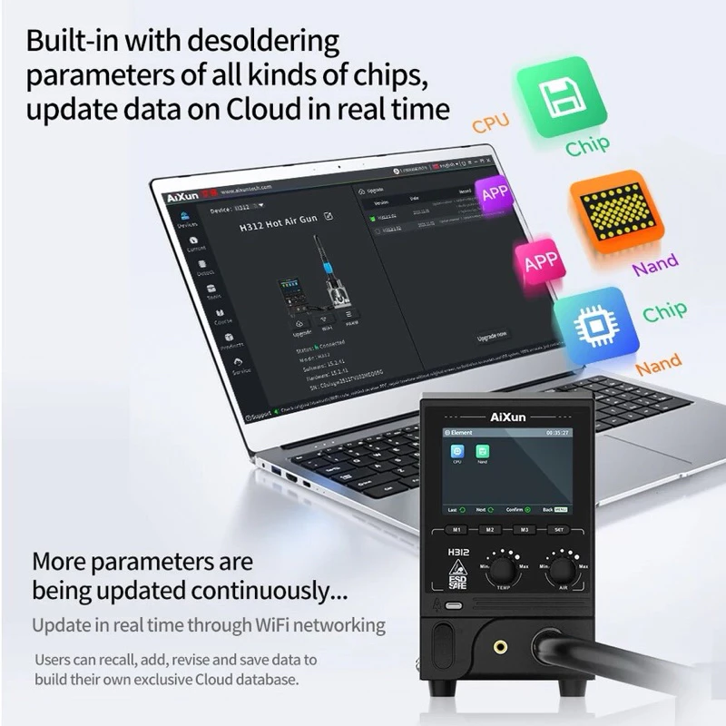 ฮ็อตแอร์ 1400วัตต์ AiXun H312