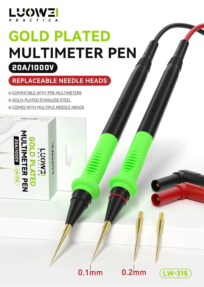 สายมิเตอร์เปลี่ยนปลายได้ Luowei LW-315