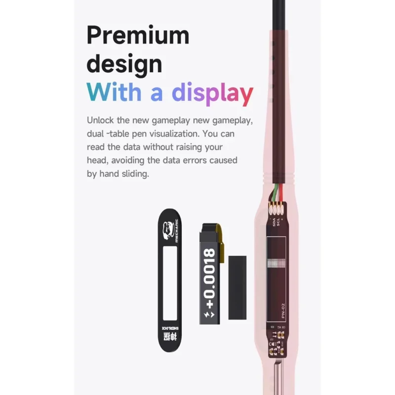 มิเตอร์มีจอที่มือจับ Mechanic sherlock 2.0