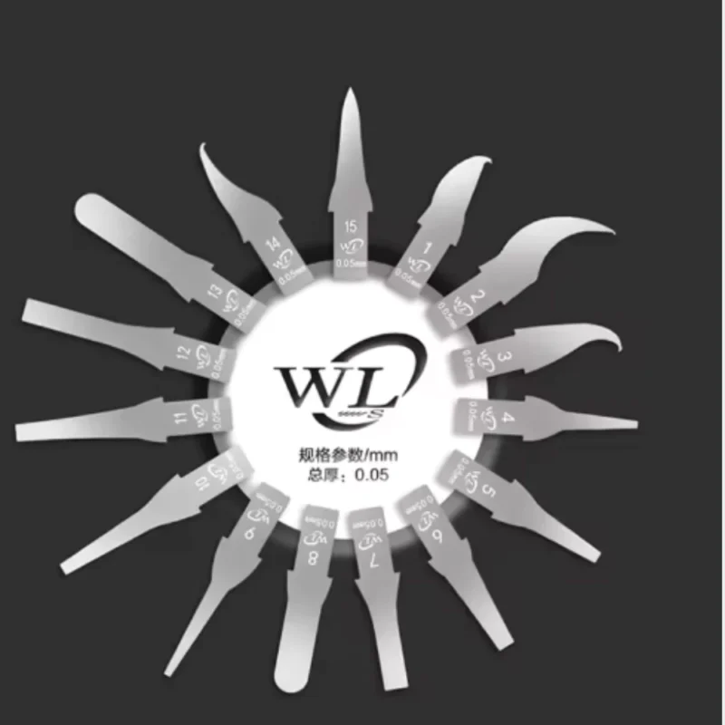 ชุดใบขูด-งัด WL 15in1